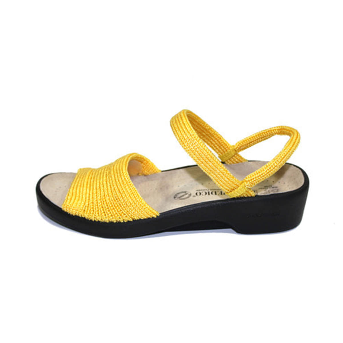 아코페디코 1211 옐로우 니트슬리퍼 (Yellow Knit Slippers)