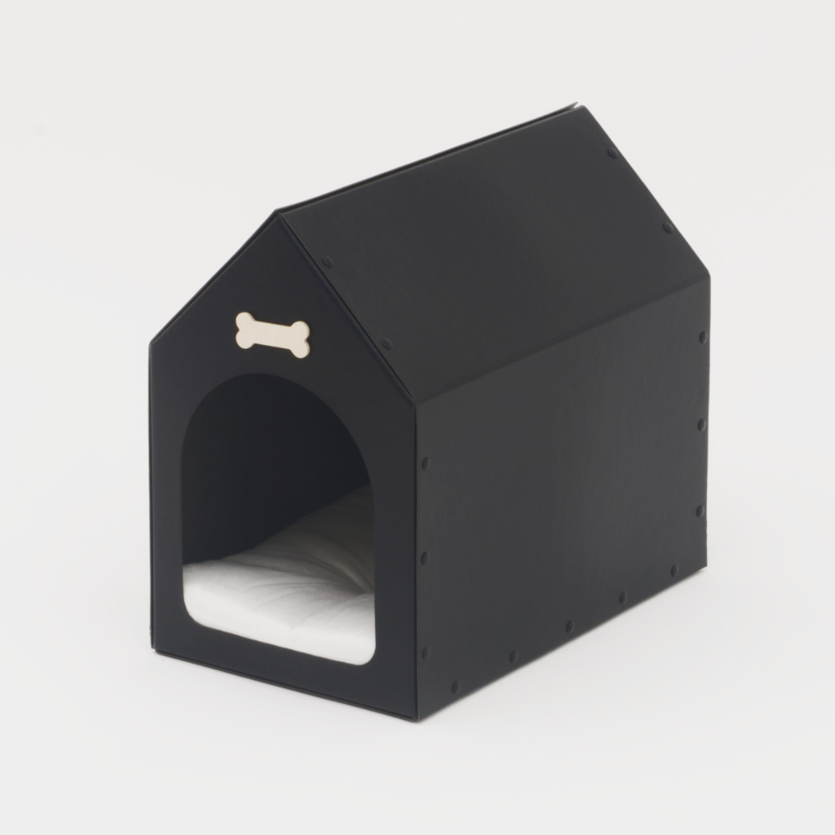 코쿠모노 빈티지 디자인 숨숨집 고양이 하우스 오픈형 입구